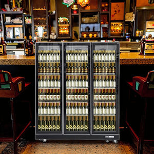 <span class=keywords><strong>Congélateur</strong></span> commercial en acier inoxydable refroidi par air trois portes Double porte barre vitrine <span class=keywords><strong>de</strong></span> boissons ménage électrique - Product Image 6