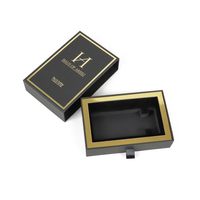 Caja de Perfume de Lujo con Diseño Personalizado, Impresión de Logotipo de Alta Gama, Reutilizable, con Lámina Dorada, Embalaje de Cajón