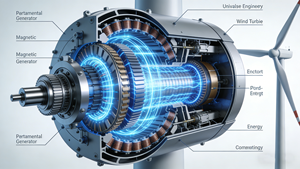 Éolienne horizontale 500W-10KW pour système d'énergie renouvelable hors réseau domestique - Product Image 5