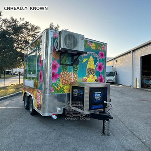 Remolque Cuadrado de Algodón con Certificación DOT VIN CE, Totalmente Equipado para Máquina de Dulces, Hot Dogs, Negocio de Comida Rápida, Food Truck - Product Image 4