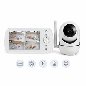 Moniteur Bébé <span class=keywords><strong>Longue</strong></span> <span class=keywords><strong>Portée</strong></span> BM2150B, Couverture Extérieure 300m, Batterie <span class=keywords><strong>Longue</strong></span> Durée 10 Heures, Écran Portable, Caméra Intercom pour Utilisation en Extérieur - Product Image 3