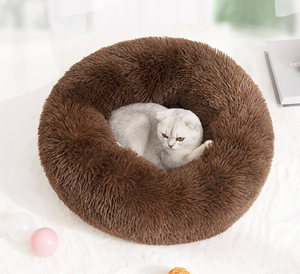 Cama de Lujo <span class=keywords><strong>para</strong></span> Gatos LY de 40 cm con Piel Sintética, Cojín Suave <span class=keywords><strong>para</strong></span> Mascotas, Alfombra de Sofá Extraíble y Lavable, Envío Directo, <span class=keywords><strong>para</strong></span> <span class=keywords><strong>Perros</strong></span>, Todas las Estaciones - Product Image 5