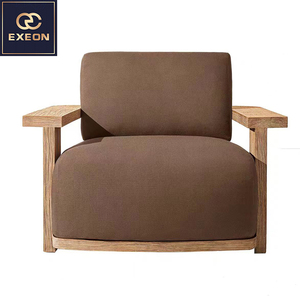 Villa moderne de luxe piscine <span class=keywords><strong>salon</strong></span> mobilier d'extérieur conception personnalisée en teck bain de soleil canapé-chaise - Product Image 6