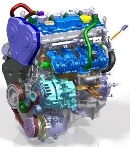 סין מנוע 4C15TDR דגם מותאם אישית עם כוח באיכות גבוהה נמוך מחיר מנוע דלק כלכלה