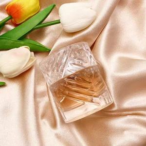 Botella de Perfume de Vidrio de 50 ml, Juego de Botellas Cilíndricas de 100 ml, Botella Vacía, Botella Transparente, Botella Recargable de Perfume - Product Image 1