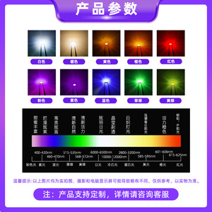 ไฟ LED SMD 3014 แบบเปล่งแสงด้านข้าง ความสว่างสูง สีขาว น้ำเงิน แดง เหลือง แหล่งกำเนิดแสงชิป AlGaInP 4100K สีขาวกลาง 50000 ชั่วโมง - Product Image 3
