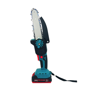 Outils de <span class=keywords><strong>jardin</strong></span> faciles à utiliser, moteur sans balais 20V 1200W, qualité industrielle et bricolage, scie à chaîne sans fil miniature de 6 pouces, à une seule main - Product Image 6