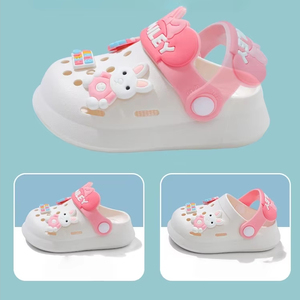 Venta al por mayor <span class=keywords><strong>de</strong></span> zapatos zuecos <span class=keywords><strong>de</strong></span> suela blanda <span class=keywords><strong>de</strong></span> verano para niños antideslizantes con diseño <span class=keywords><strong>de</strong></span> animales <span class=keywords><strong>de</strong></span> dibujos animados lindas <span class=keywords><strong>zapatillas</strong></span> cubiertas con dedos para bebés - Product Image 2
