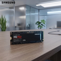 Samsung 90pro Ssd 1tb 2tb, Nvme Pcie 4.0 membaca 7450MB/dtk M.2 2280 Solid State Drive untuk PC Laptop komputer Gaming kelas atas