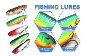 XO811 haut eau <span class=keywords><strong>hiver</strong></span> plastique dur appât Logo personnalisé tête de <span class=keywords><strong>poisson</strong></span> flottant Spinner brochet <span class=keywords><strong>hiver</strong></span> petits leurres de pêche - Product Image 3