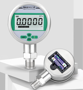 Paslanmaz çelik şok geçirmez dijital basınç göstergesi göstergesi OEM pnömatik hava basınçlı manometre <span class=keywords><strong>test</strong></span> cihazı 6bar - Product Image 1