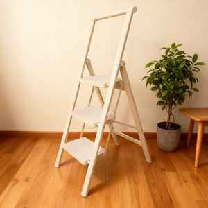 <span class=keywords><strong>Escalera</strong></span> Plegable Portátil Moderna de Acero, Ligera, con Peldaños, <span class=keywords><strong>para</strong></span> Uso Doméstico, Cocina y Garaje - Product Image 2