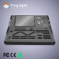 Console d'éclairage Code Victory 3 DMX 2048 canaux, contrôleur d'éclairage de scène avec flight case
