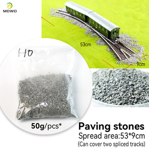 1/87 ho quy mô đào tạo mô hình đường sắt theo dõi có thể được hỗ trợ Nickel bạc hẹp đo curvedturnout - Product Image 2