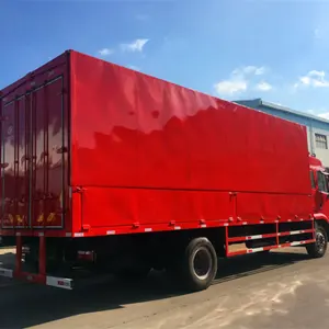 4x2 जेएसी 10-15tons LHD RHD वैन कार्गो बॉक्स लॉरी ट्रक के लिए निर्यात