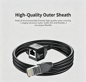 RJ45อะแดปเตอร์แลน MF <span class=keywords><strong>CAT6</strong></span> Cat5e UTP FTP ซึ่งมีขั้วต่อ10ขาการออกแบบ PCB Ip67กันน้ำขั้วต่อตัวผู้กับตัวเมีย - Product Image 4