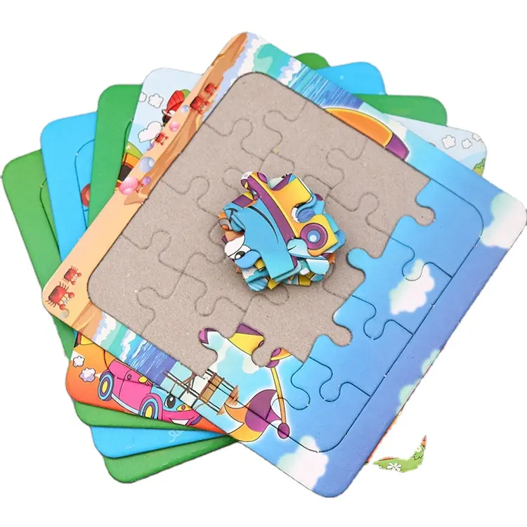 Mini Puzzle personnalisé en papier pour enfants, fortement utilisé, qualité supérieure, garantie, vente supérieure, Puzzle personnalisé, pièces