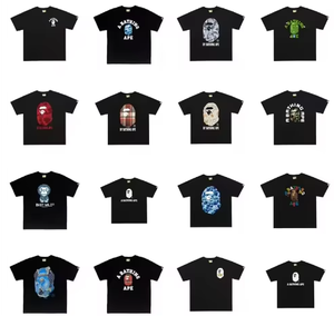 <span class=keywords><strong>T</strong></span>-shirt Bapees tendance pour homme, imprimé de haute qualité 1:1, en stock, collection 2026, style designer de mode Bathing Ape - Product Image 1