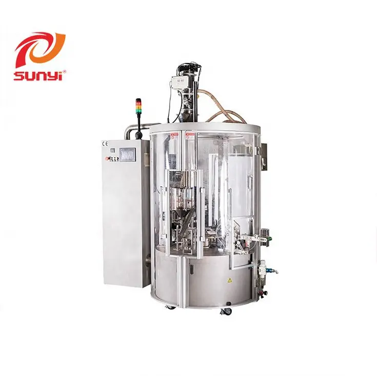 Sunyi Brand Rotary K Cup Coffee Capsules Filling Machine with Nitrogen Wholesale