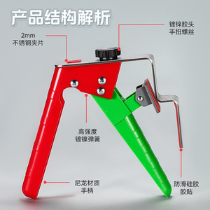 Clips para cajones Niu Xiang tipo M con mandíbula grande y pequeña para cajones convencionales y sin tiradores, fácil instalación - Product Image 4