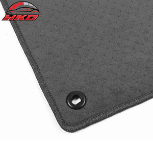 พรมปูพื้นสำหรับฮอนด้า ซีวิค 4 ประตู 16-21 4 ชิ้น แผ่นรองด้านหน้าด้านหลัง ผ้ากำมะหยี่สีเทา - Product Image 4