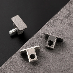 Material Minimalist Style Plate Support <b>Bracket</b> Furniture Invisible Connector Removable Installation Display Cabinet Hardware - Product Image 4