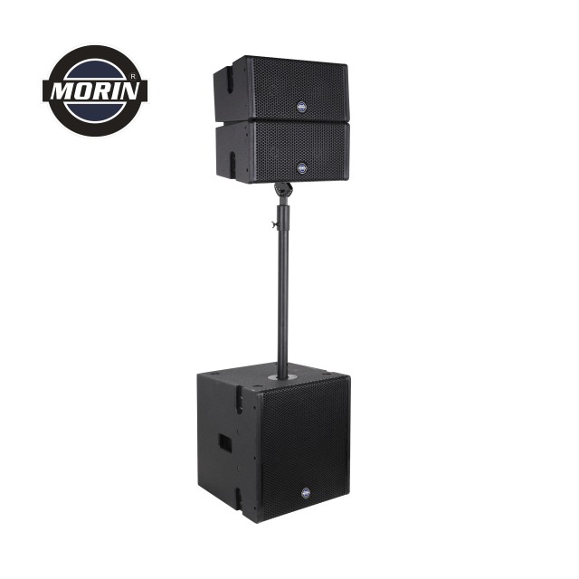 COX 5.4 Mini Active 2x5 Inch Coaxial Line Array Speakers 8Ohm 120W RMS Birch Plywood