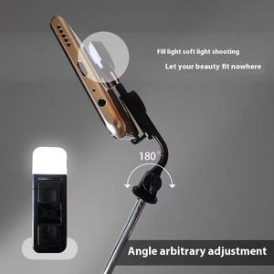 Xách Tay Mini Q07 Ảnh Tự Sướng Thanh Với Tích Hợp Kính Thiên Văn Điền Ánh Sáng Cho Bluetooth Điện Thoại Di Động Đứng Hạ Cánh Chân Máy - Product Image 3