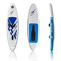 Vente en gros d'usine OEM Planche de surf unisexe à foils hydroptères en fibre de carbone personnalisée pagaie gonflable pour sports nautiques