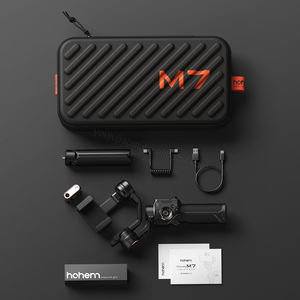 <span class=keywords><strong>Stabilisateur</strong></span> de téléphone portable <span class=keywords><strong>Hohem</strong></span> M7, <span class=keywords><strong>stabilisateur</strong></span> à 3 axes anti-vibration, perche à selfie extensible pour vlog en direct - Product Image 3