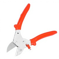 Gude 1107 Cisaille industrielle avec lame en acier SK5, poignée en plastique antidérapante à prise souple pour usage en jardinage
