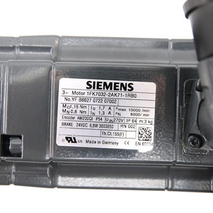 มอเตอร์ AC รุ่นดั้งเดิม 1FK7032-2AK71-1RB0 2.3kW สำหรับระบบควบคุมการเคลื่อนที่ความแม่นยำสูง - Product Image 2
