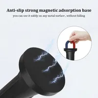 YCT A002 Routeur sans fil magnétique étanche IP67, extérieur, GSM 3G 4G 5G, omnidirectionnel, haut gain 10dBi, RP pour mâle/TS9/CRC9