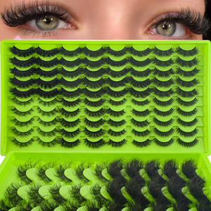 Pestañas Postizas de Visón Naturales con Efecto Ojo de Gato, 36 Pares, Ligeras y Voluminosas, para Mujeres, Uso Diario y Fiestas - Product Image 4