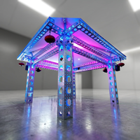 Système de treillis de scène en aluminium APAS Custom6063, structure modulaire pour éclairage d'événements, anodisé