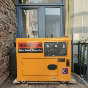 Générateur diesel silencieux portable insonorisé 10KW-20KW Triphasé 400V 50Hz ATS Utilisation sur chantier - Product Image 4
