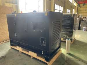 Grupo electrógeno diésel silencioso de 40kVA, cuatro tiempos, 1500 revoluciones por minuto. Es adecuado para hoteles - Product Image 3