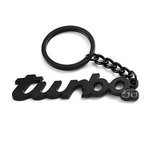 Créez votre propre porte-clés personnalisé : porte-clés en alliage de zinc émaillé creux, plaqué noir, avec initiales en lettres métalliques - Product Image 2