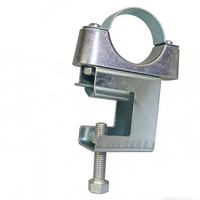 Support de fixation pour tuyau unique en acier inoxydable finition zinc, personnalisable, directement de l'usine, grande quantité, excellent