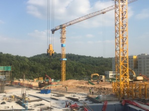 重型二手塔式起重机 16 吨起重能力 75m 出臂长度 无顶核心电机齿轮箱泵发动机零部件出售 - Product Image 5