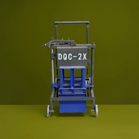 Machine à Briques Mobile Compacte Facile à Utiliser, Modèle 2-45, pour la Fabrication de Pavés à Domicile - Offre Spéciale