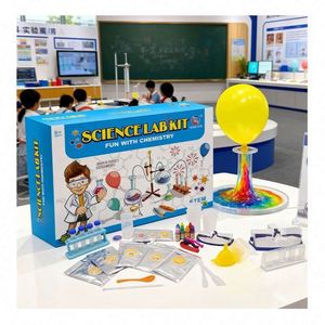 Kit de Laboratorio Educativo STEM Creativo para Niños, Experimentos de Química, Aprendizaje Divertido y Seguro, Caja de Juguetes de Reacción - Product Image 6