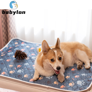 Super Saugfähig keit Rutsch festes Haustier-Trainings pad Wasserdichtes wieder verwendbares wasch bares Faser tuch bett Urin matte Autos itz bezug - Product Image 1