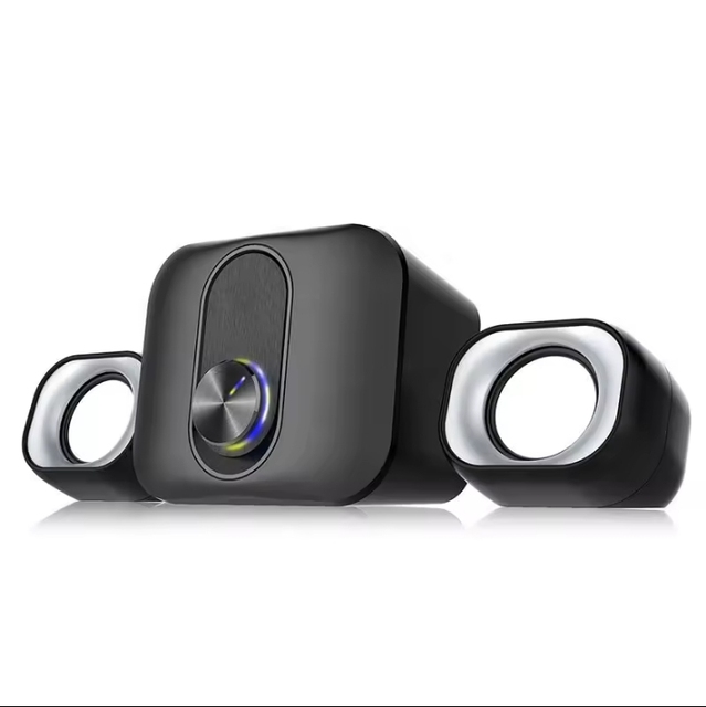 New Products for Home and Kitchen HIFI Stereo Mini Smart Amplified Home Music Gaming USB Wireless Computer Speakers With Light