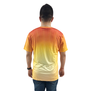 Gym sublimation printing on sweatshirts with custom logo men's T-shirt - Product Image 4