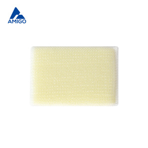 Esponja desengrasante angular Amigo, paquete de 2, almohadilla rectangular para lavar platos, ollas y sartenes - Product Image 3