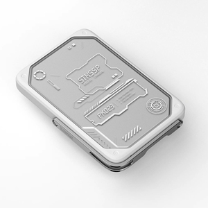 Không dây từ 5000mAh MECHA phong cách Frosted kết thúc USB đầu vào LED hiển thị máy biến áp ngoài trời Sản phẩm mới ngân hàng điện - Product Image 1