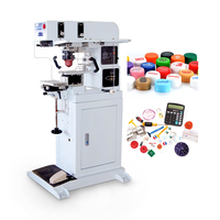 Machine d'impression par tampon semi-automatique à une couleur APM-125-90 pour l'impression sur jouets