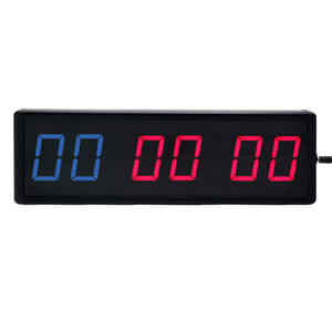 Ganxin تصميم جديد E سلسلة من 6 أرقام LED Crossfit دقائق الموقت الفاصل التدريب المحمول المنزل صالة الألعاب الرياضية اللياقة البدنية الموقت - Product Image 6