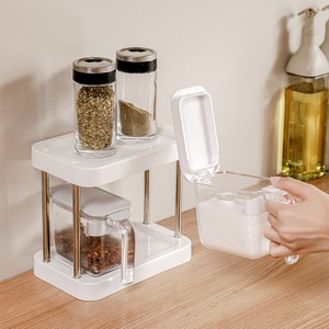 Hot Sale Kitchen Compartment Food Storage <b>Box</b> Organizer <b>Herb</b> Spice Seasoning Boxes Spice Container - Product Image 4